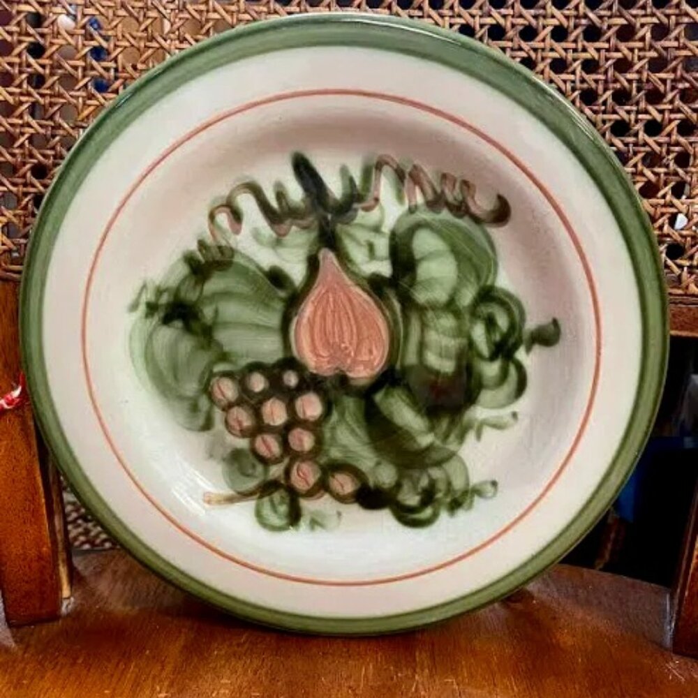 Two Louisville Stoneware Plates/Harvest Pear